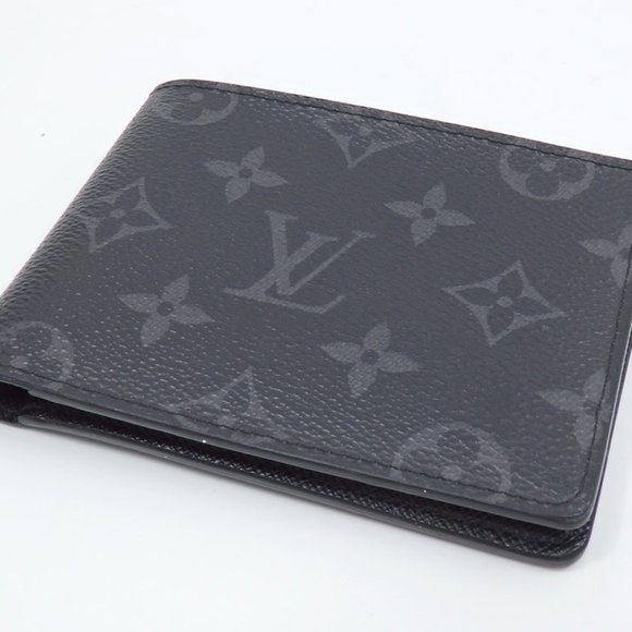 Louis Vuitton Bi-fold Billfold Monogram Eclipse Portefeuille Multiple Men's M... - Picture 2 of 7